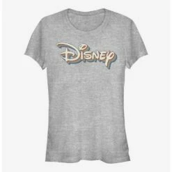 Buy 😉 Disney Classic Retro Rainbow Logo 👧 Girls T-Shirt 🎁