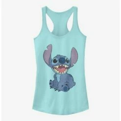 Best Pirce 🔔 Disney Lilo & Stitch Basic Happy Stitch 👧 Girls Tank 👏