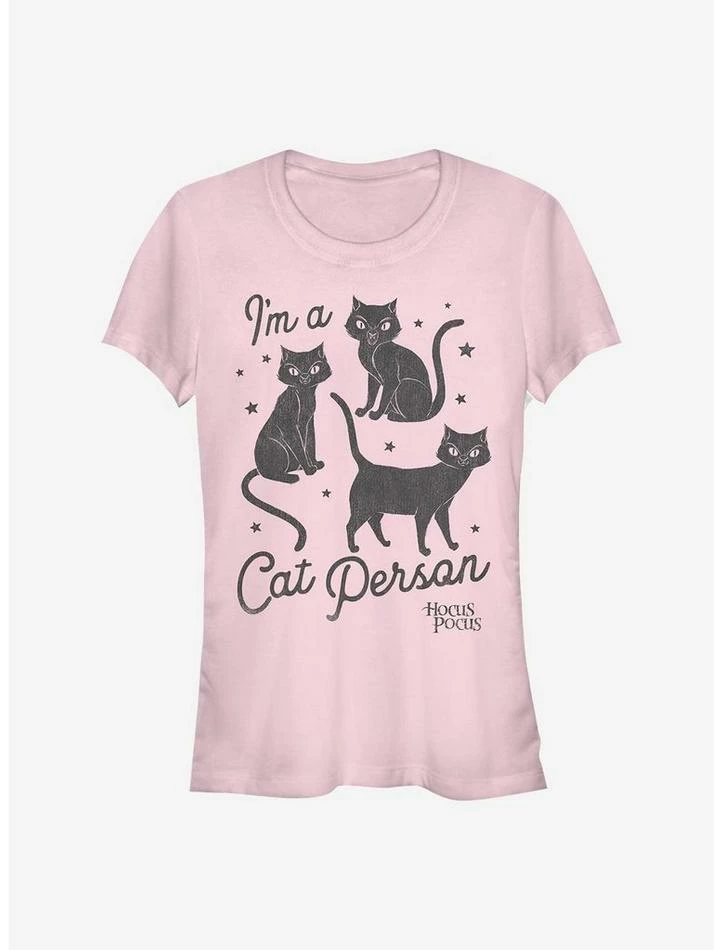 Deals 🛒 Disney Hocus Pocus Cat Person 👧 Girls T-Shirt 🎁