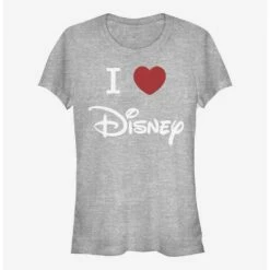 Wholesale ⌛ Disney Classic I Heart Disney Logo 👧 Girls T-Shirt 😉