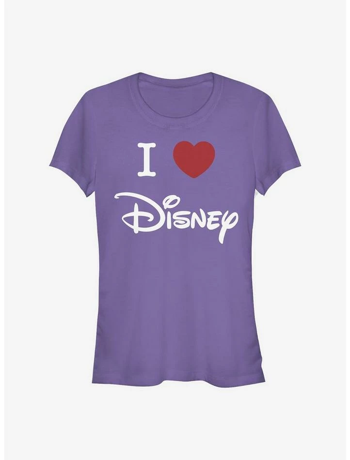 Top 10 🎁 Disney Classic I Heart Disney Logo 👧 Girls T-Shirt 🌟 - Image 6