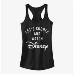 Best Pirce 🔥 Disney Classic Logo Cuddles 👧 Girls Tank 😍