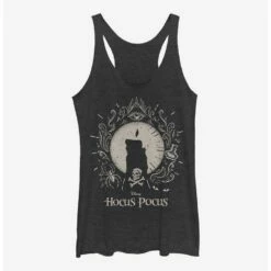 Top 10 ⭐ Disney Hocus Pocus Black Flame 👧 Girls Tank 👏