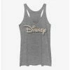 Cheapest 🛒 Disney Classic Retro Rainbow Logo 👧 Girls Tank 🔔
