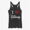 Deals 🛒 Disney Classic I Heart Disney Logo 👧 Girls Tank 🔥
