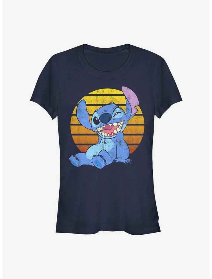 Flash Sale 💯 Disney Lilo & Stitch Bright Stitch 👧 Girls T-Shirt 🔔