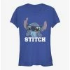 Coupon 🔥 Disney Lilo & Stitch Glasses 👧 Girls T-Shirt 👏
