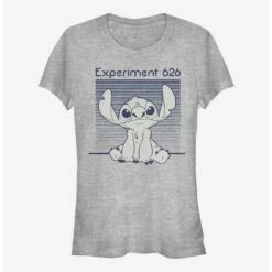 Best Pirce 😍 Disney Lilo & Stitch Experiment 262 Monochromatic Navy 👧 Girls T-Shirt 👏