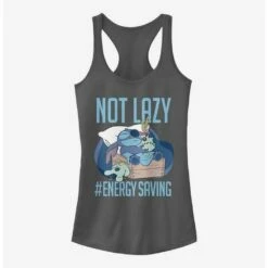 Promo ❤️ Disney Lilo & Stitch Lazy Energy 👧 Girls Tank 👍