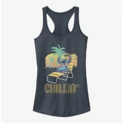 Best Sale ⭐ Disney Lilo & Stitch Chillin' 👧 Girls Tank 🌟