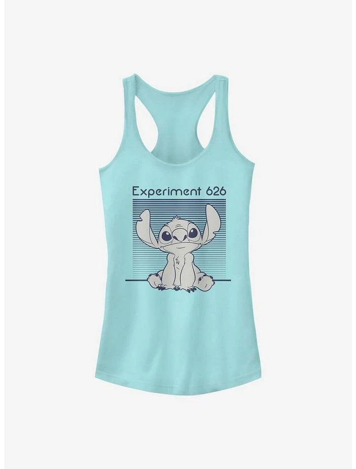 Promo ๐ฅฐ Disney Lilo & Stitch Experiment 262 Monochromatic Navy ๐ง Girls Tank ๐งจ