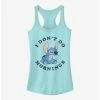 Promo 🤩 Disney Lilo & Stitch Don't Do Mornings 👧 Girls Tank 🧨