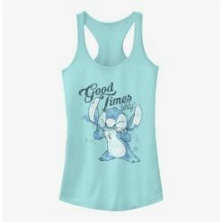 Best Pirce 👏 Disney Lilo & Stitch Good Times 👧 Girls Tank 🔥
