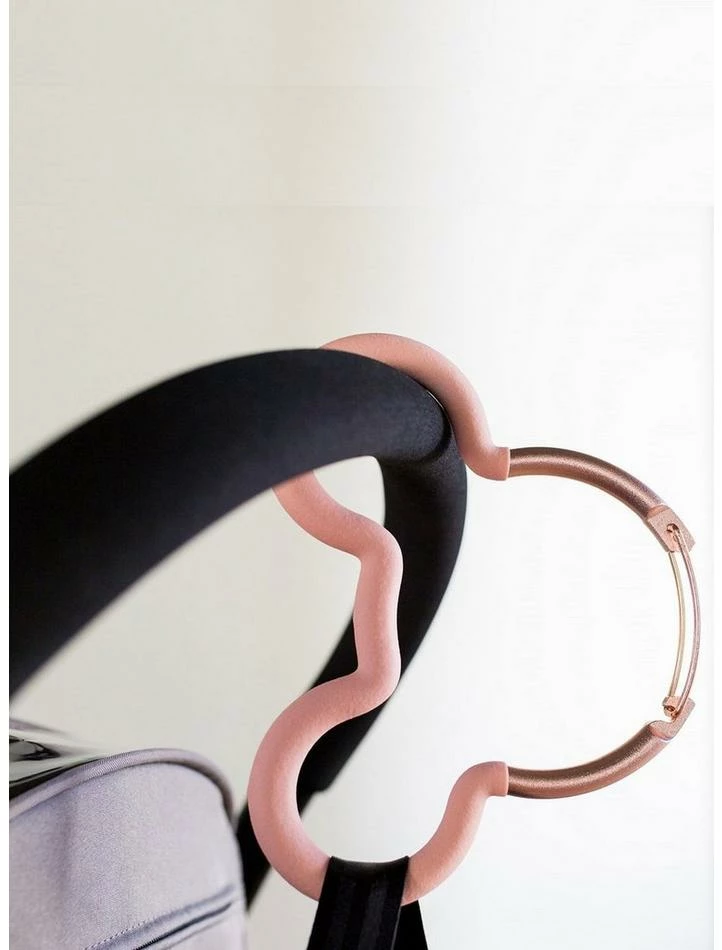 Best Sale โ Petunia Pickle Bottom Disney Mickey Mouse Bag Hook Rose Gold ๐คฉ - Image 2