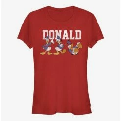 Cheap 😉 Disney Donald Duck Donald Poses 👧 Girls T-Shirt 🌟