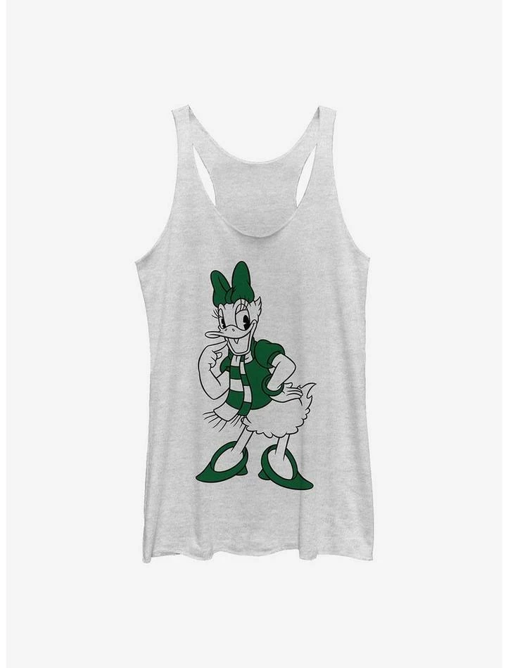 Flash Sale 🎁 Disney Daisy Duck Pine Green Daisy 👧 Girls Tank 👏