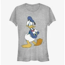 New 🛒 Disney Donald Duck Traditional Donald 👧 Girls T-Shirt 🛒