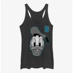 Brand new 😀 Disney Donald Duck Letter Duck 👧 Girls Tank 👏