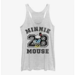 Best Pirce 😍 Disney Minnie Mouse Minnie Mouse Collegiate 👧 Girls Tank ✔️