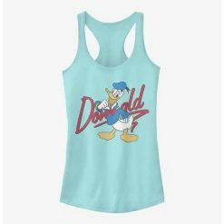 Promo 👏 Disney Donald Duck Signature Donald 👧 Girls Tank 🧨