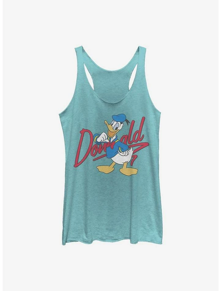Outlet 🎁 Disney Donald Duck Signature Donald 👧 Girls Tank ✨