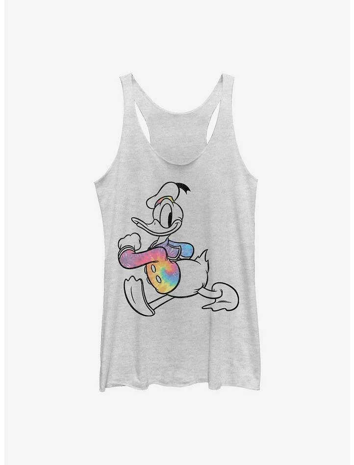 Hot Sale ⭐ Disney Donald Duck Tie Dye Donald 👧 Girls Tank ✔️