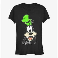 Outlet 👏 Disney Goofy Goofy Big Face 👧 Girls T-Shirt 👏