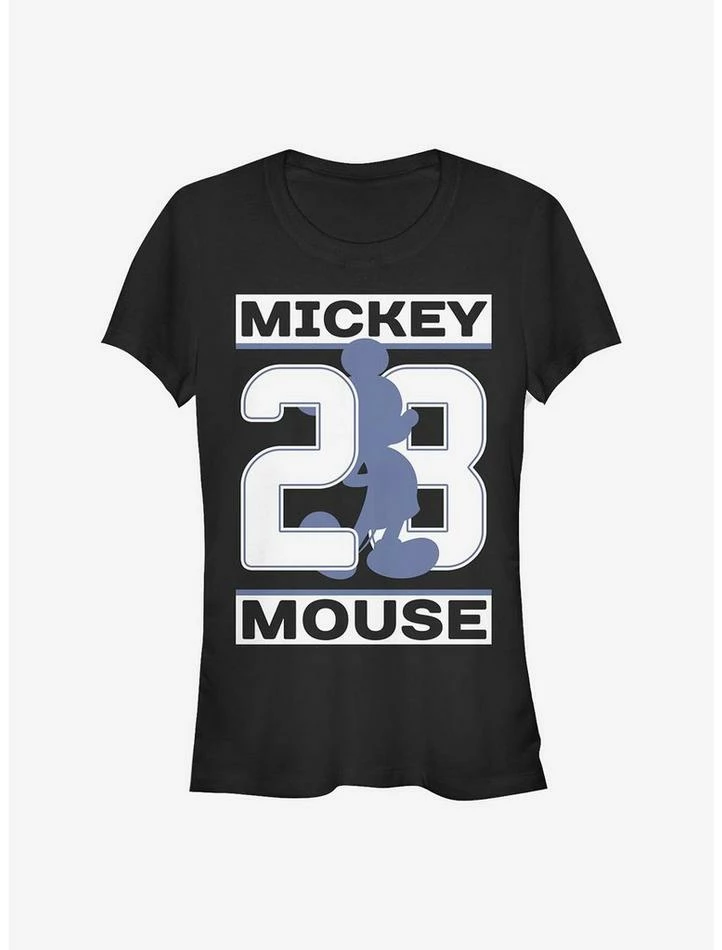 Flash Sale ๐ Disney Mickey Mouse Mickey Shadow Date ๐ง Girls T-Shirt โค๏ธ