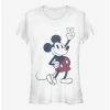 Best Sale 🤩 Disney Mickey Mouse Plaid Mickey 👧 Girls T-Shirt 🔔
