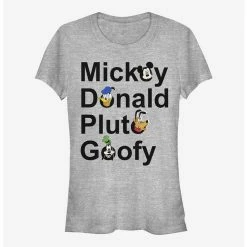 Promo 🔔 Disney Mickey Mouse Mickey And Friends 👧 Girls T-Shirt 😀