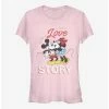 Promo 😍 Disney Mickey Mouse True Love Story 👧 Girls T-Shirt 😉