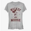 Coupon ✨ Disney Mickey Mouse Mickey Goes To College 👧 Girls T-Shirt 🔥