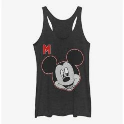 Best Pirce 😀 Disney Mickey Mouse Letter Mickey 👧 Girls Tank 😀