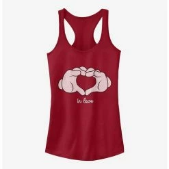 Flash Sale 🎁 Disney Mickey Mouse Glove Heart 👧 Girls Tank ⌛
