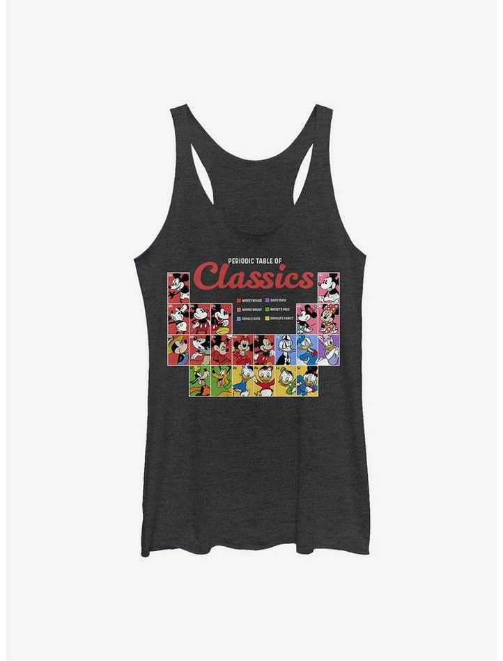 Brand new โ๏ธ Disney Mickey Mouse Classic Periodic ๐ง Girls Tank ๐งจ