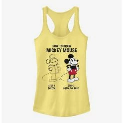 Top 10 ✨ Disney Mickey Mouse Mickey Drawing 👧 Girls Tank ❤️