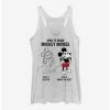 Flash Sale 🔥 Disney Mickey Mouse Mickey Drawing 👧 Girls Tank 🔥