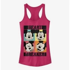 Outlet 🧨 Disney Mickey Mouse Mickey Heart 👧 Girls Tank 💯