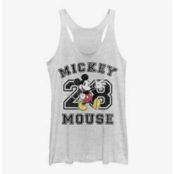 New 🥰 Disney Mickey Mouse Mickey Mouse Collegiate 👧 Girls Tank 😉
