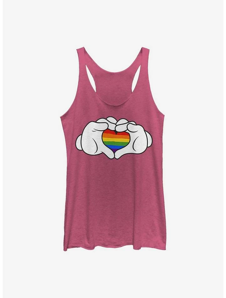 Cheapest 🥰 Disney Mickey Mouse Rainbow Love 👧 Girls Tank 🛒