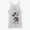 Best Sale 🌟 Disney Mickey Mouse Plaid Mickey 👧 Girls Tank 😍