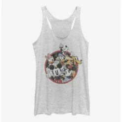 Cheapest 🥰 Disney Mickey Mouse Retro Groupie 👧 Girls Tank 🔔