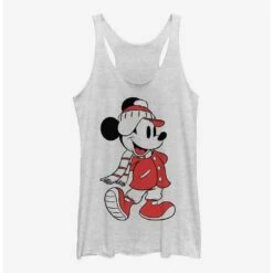 Budget 🛒 Disney Mickey Mouse Mickey Winter Fill 👧 Girls Tank ✔️