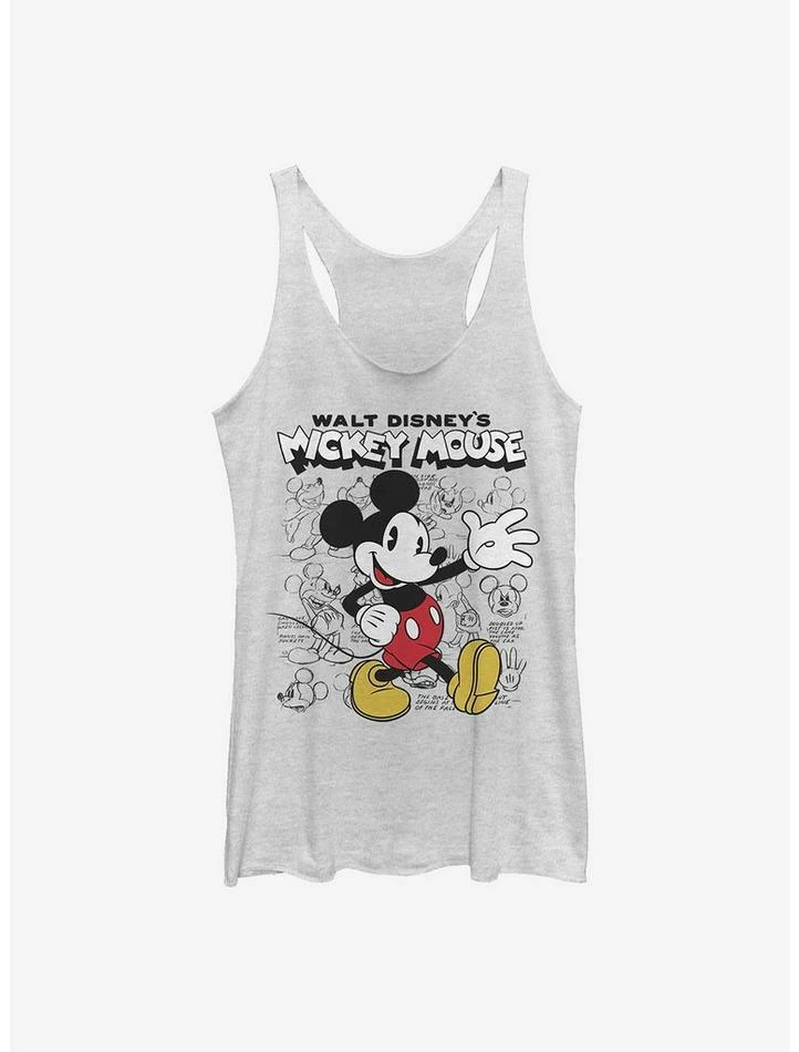 Flash Sale 🛒 Disney Mickey Mouse Sketchbook 👧 Girls Tank 👍