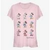 Promo ⌛ Disney Minnie Mouse Minnie Evolution 👧 Girls T-Shirt 😀