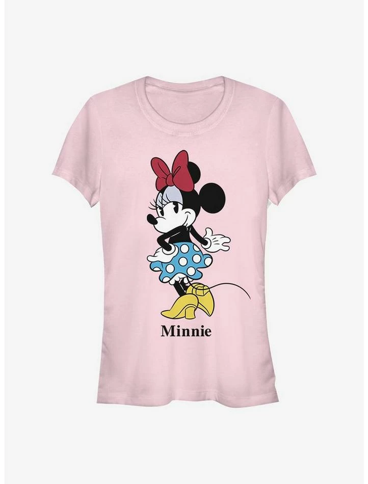 Best Pirce โค๏ธ Disney Minnie Mouse Minnie ๐ Skirt ๐ง Girls T-Shirt ๐
