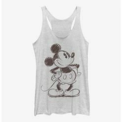 Deals 👏 Disney Mickey Mouse Sketch Mickey 👧 Girls Tank ⌛