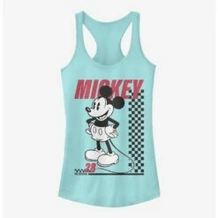 Best Pirce 👍 Disney Mickey Mouse Skate Twenty-Eight 👧 Girls Tank ✔️