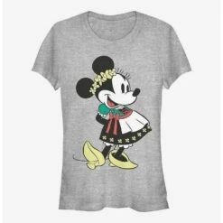 Coupon ⭐ Disney Minnie Mouse Dirndl Basics 👧 Girls T-Shirt 🔥