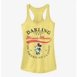 Best Pirce 🥰 Disney Minnie Mouse Classic Minnie 👧 Girls Tank 😀